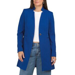 TAHARI ASL Cobalt Long Blazer